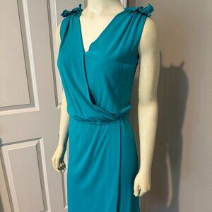 ESCADA Turquoise wrap dress - Size 34/S